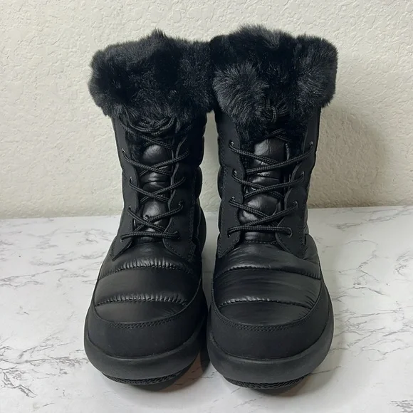 Sperry Black Winter Boots - Picture 3 of 10